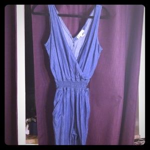 Jean Romper Long pants